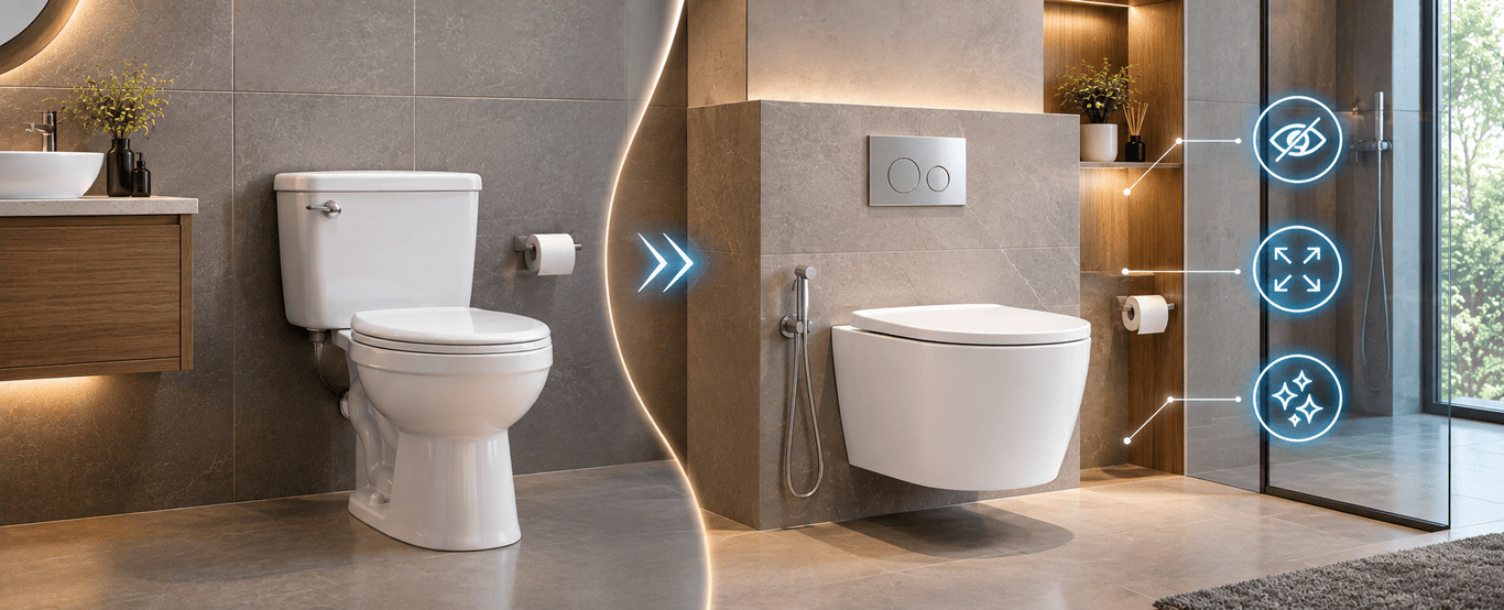 How Concealed Cisterns Improve Bathroom Aesthetics and Space