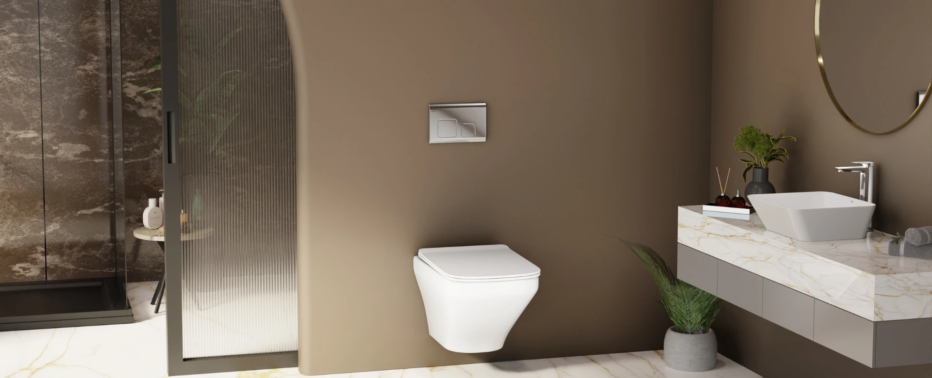 Concealed Cistern and Flush Plates