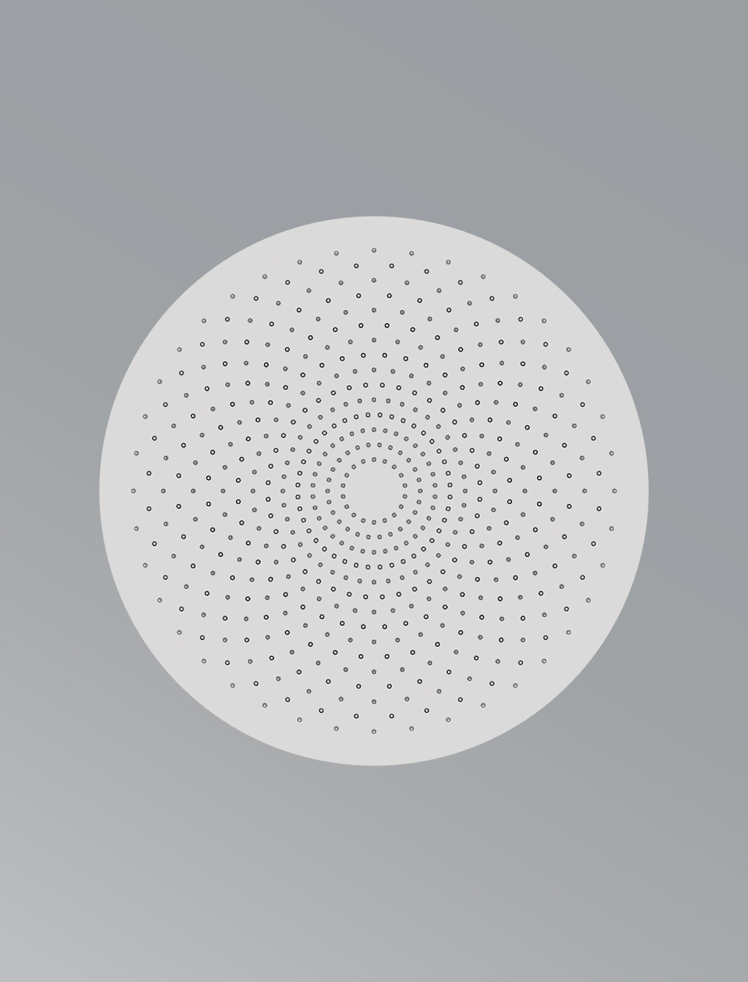10" Round Powder Rain Shower