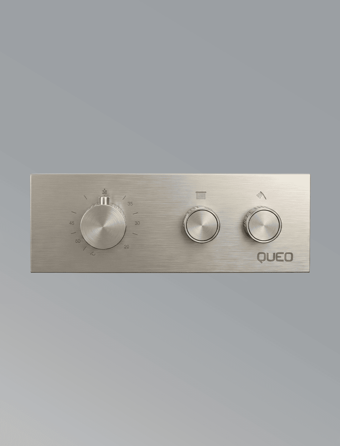 2 Way Thermostatic Diverter-Brushed Nickel