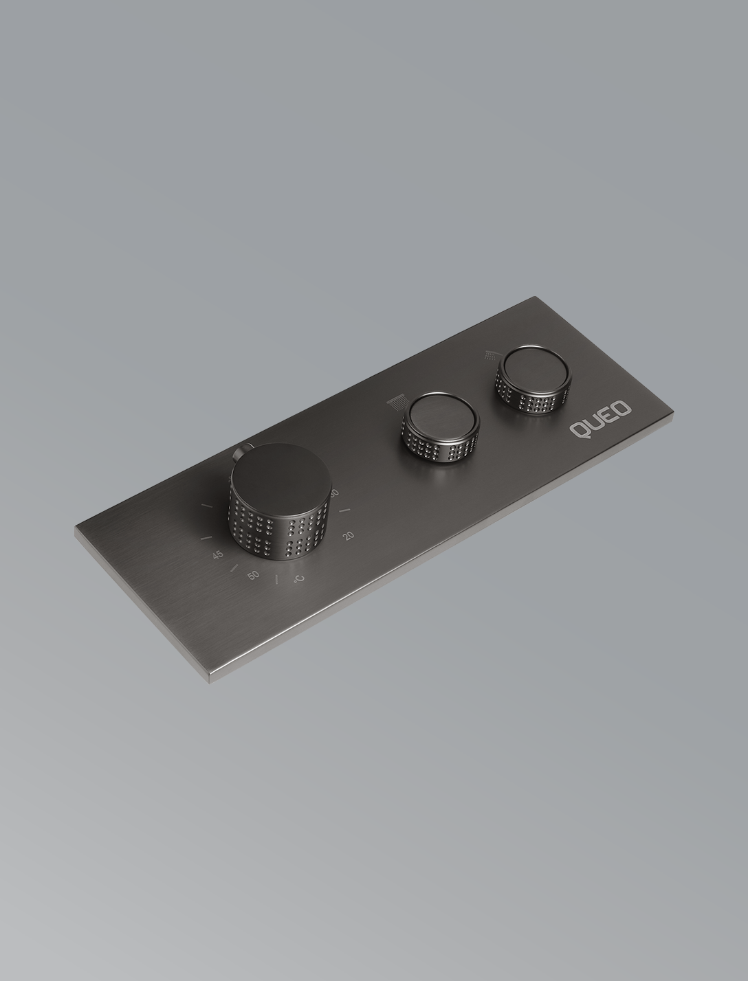 2 Way Thermostatic Diverter-Gun Grey