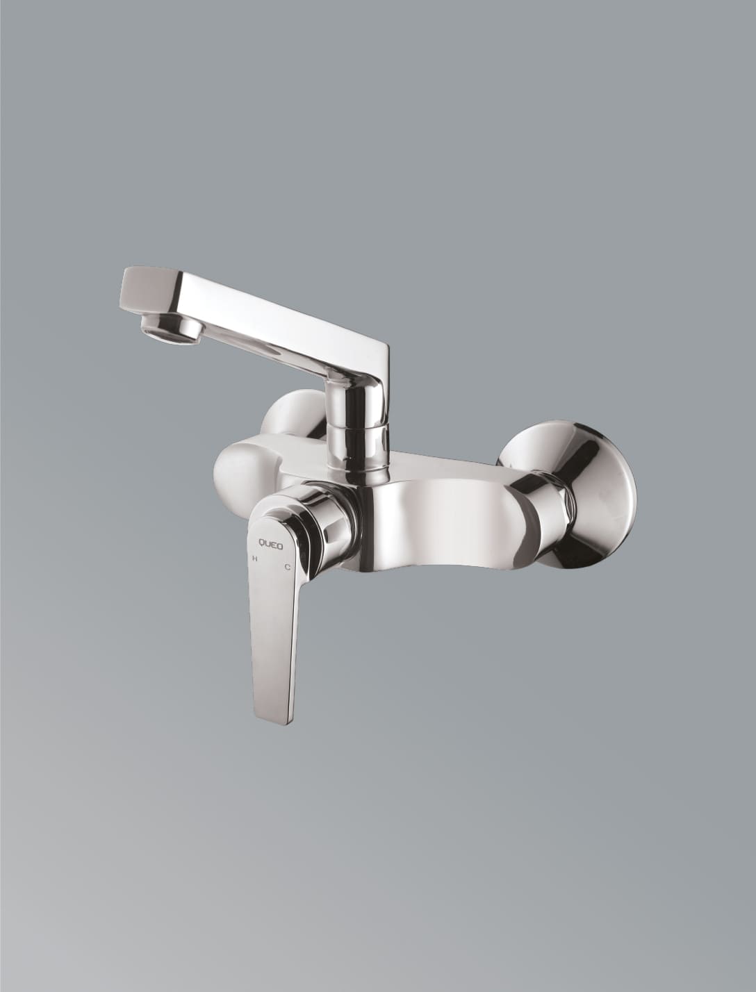 Sink Mixer with Swivel Spout (Wall Mounted)