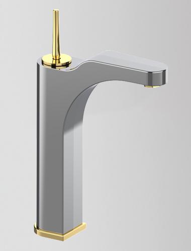 Single Lever Basin Mixer Tall F-Forza (Gold)