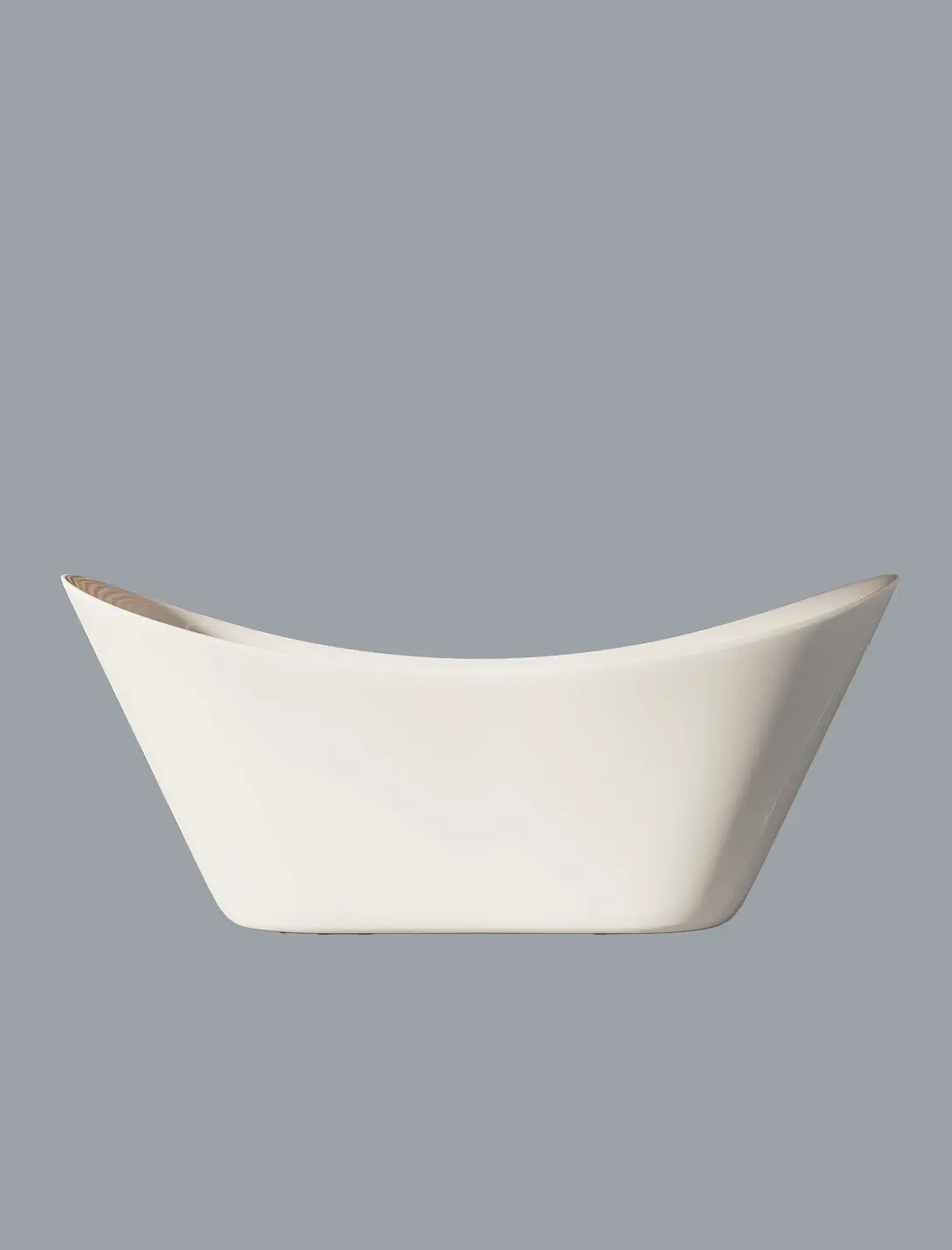 Radiant Aqua Bathtub with Standing Bath Fillers in White