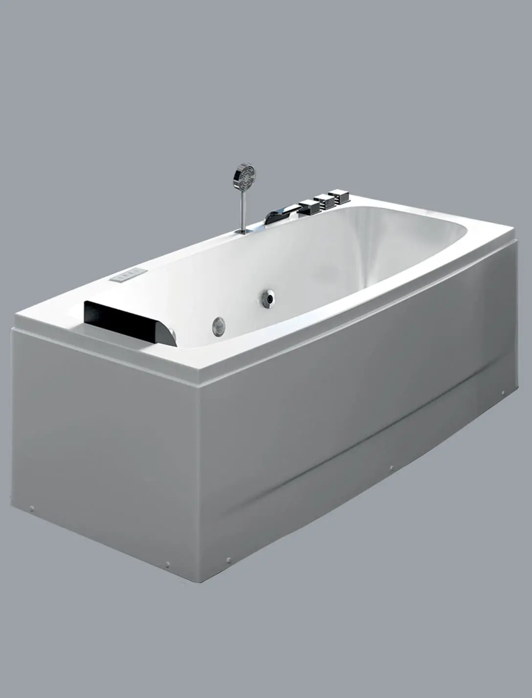 Romance Belleza Dual Seater Bathtub with Divertors on Left