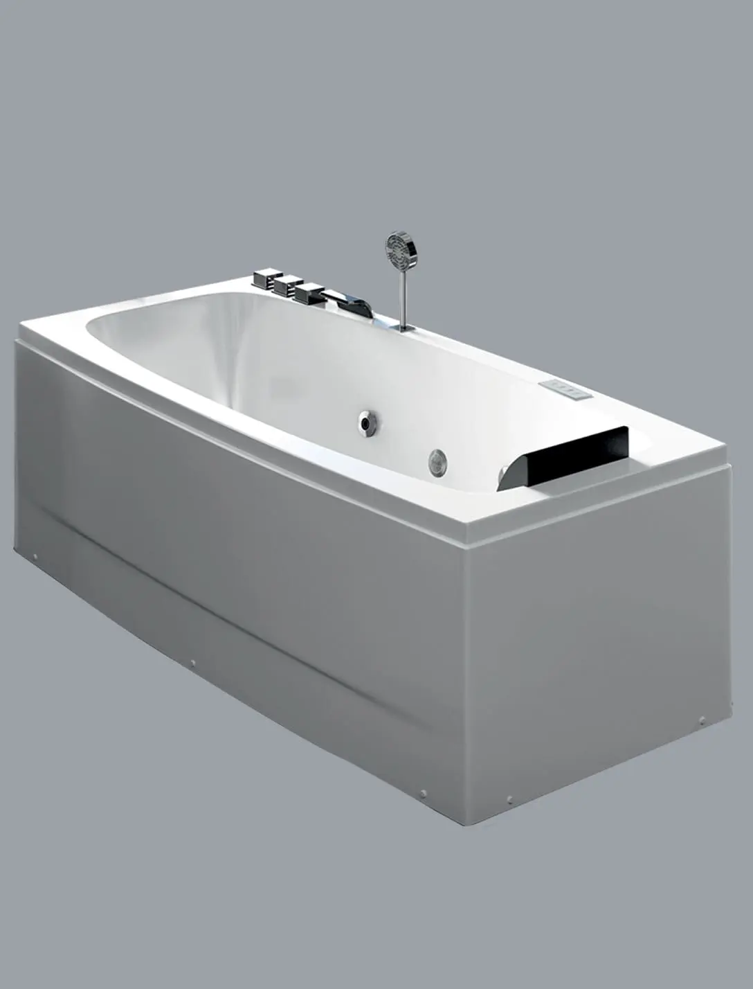Romance Belleza Dual Seater Bathtub with Divertors on Right