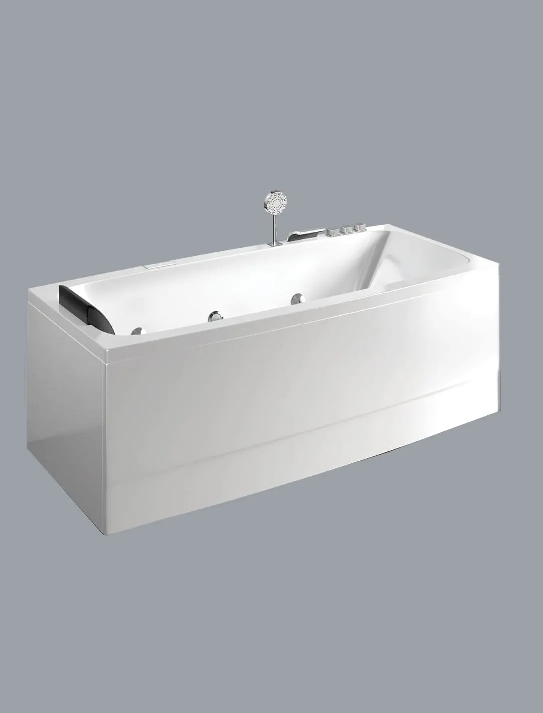 Romance Cenobita Bathtub with Divertors on Left