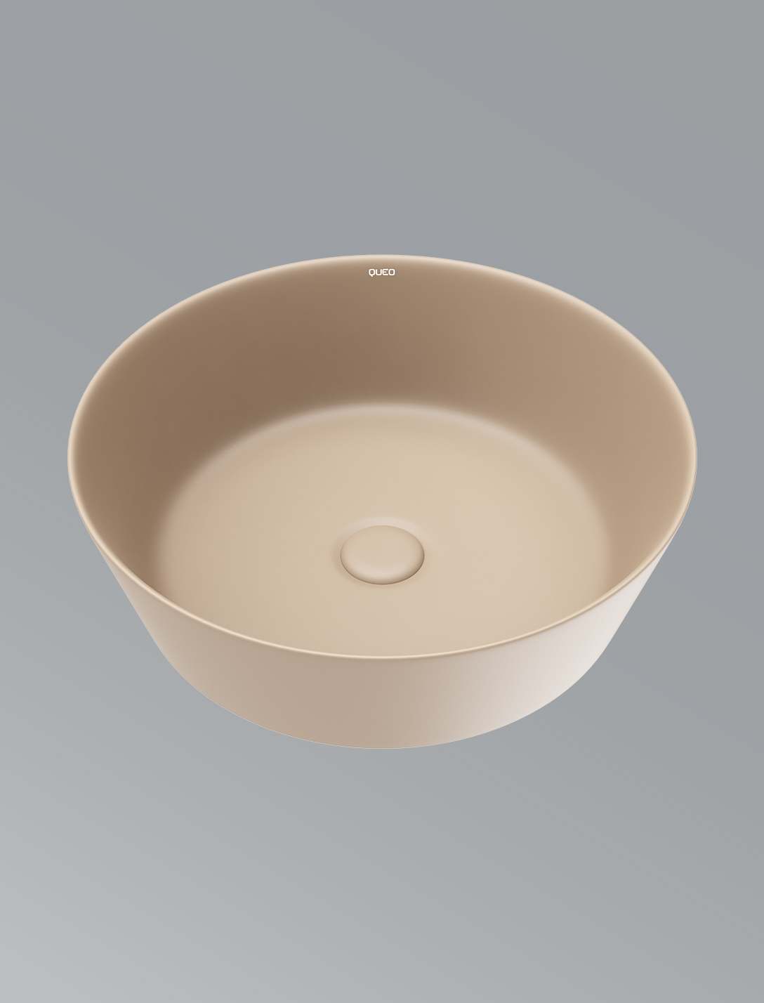 Spectra Mini Over The Counter Basin-Matte Almond