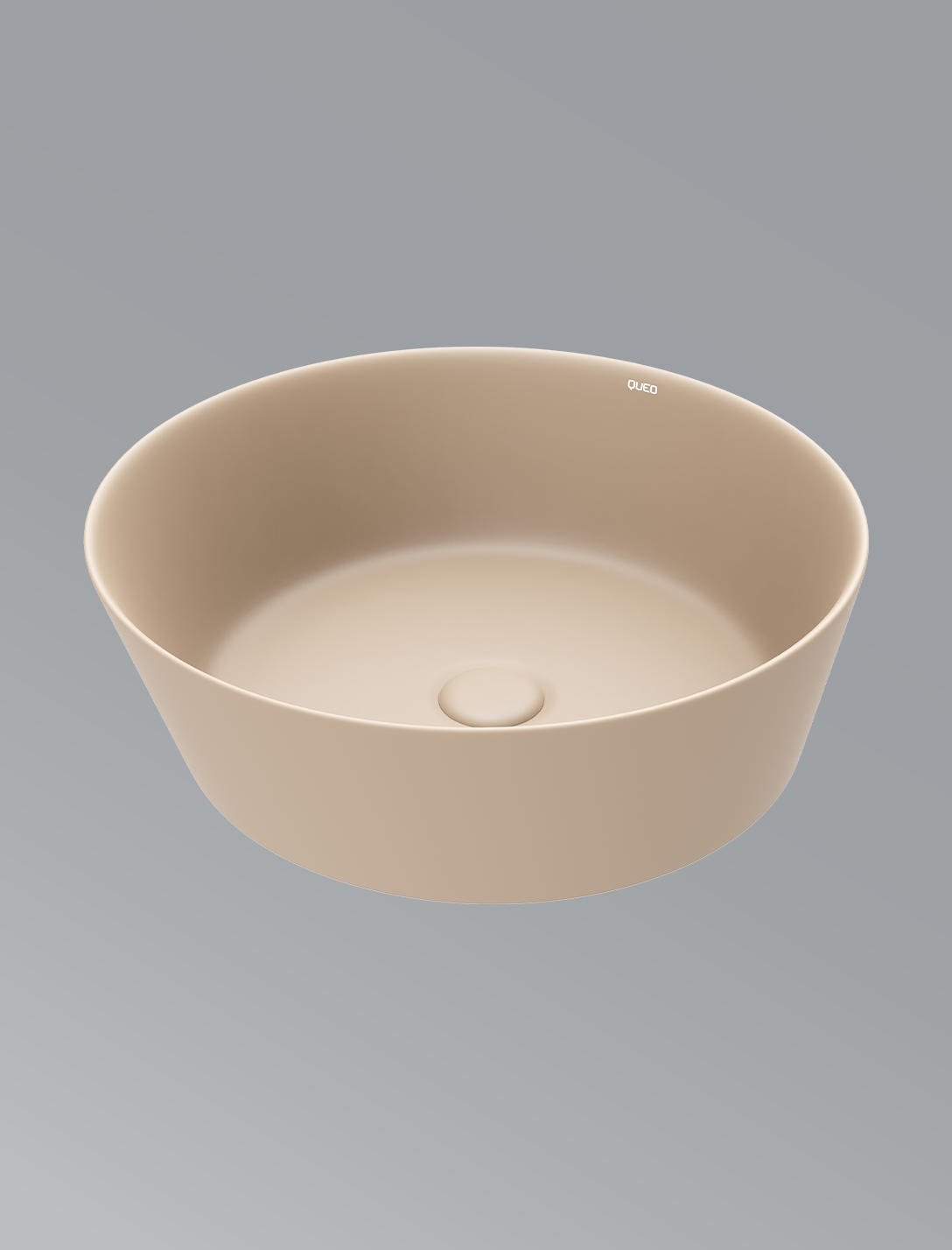 Spectra Mini Over The Counter Basin-Matte Almond