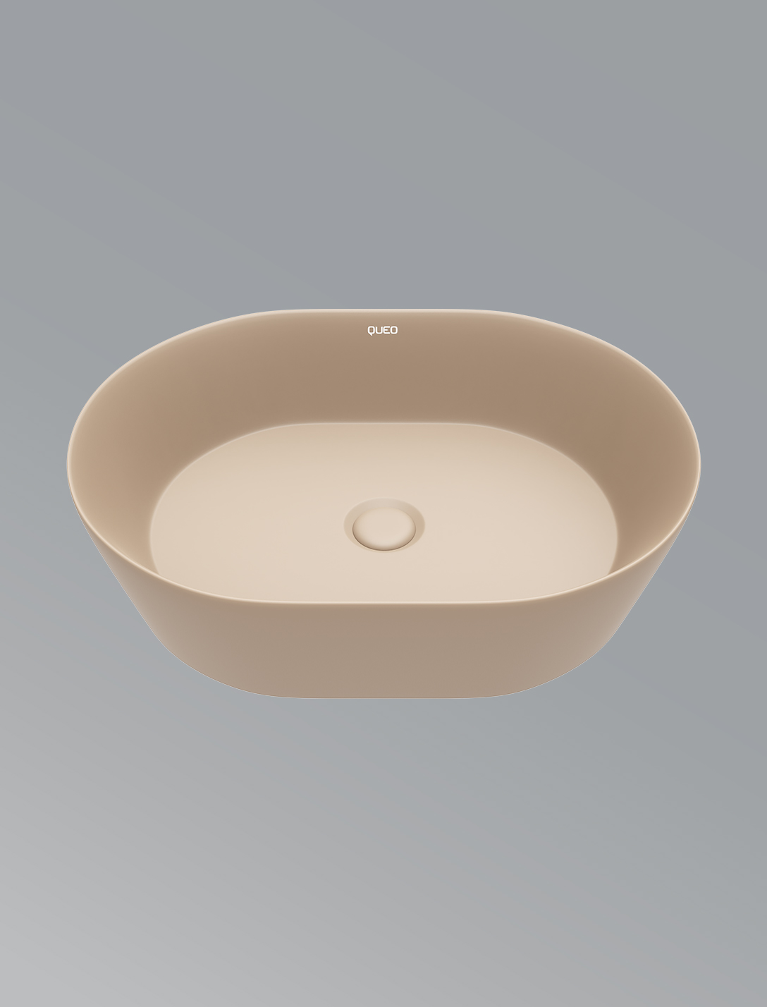 Spectra Otc Over The Counter Basin-Matte Almond