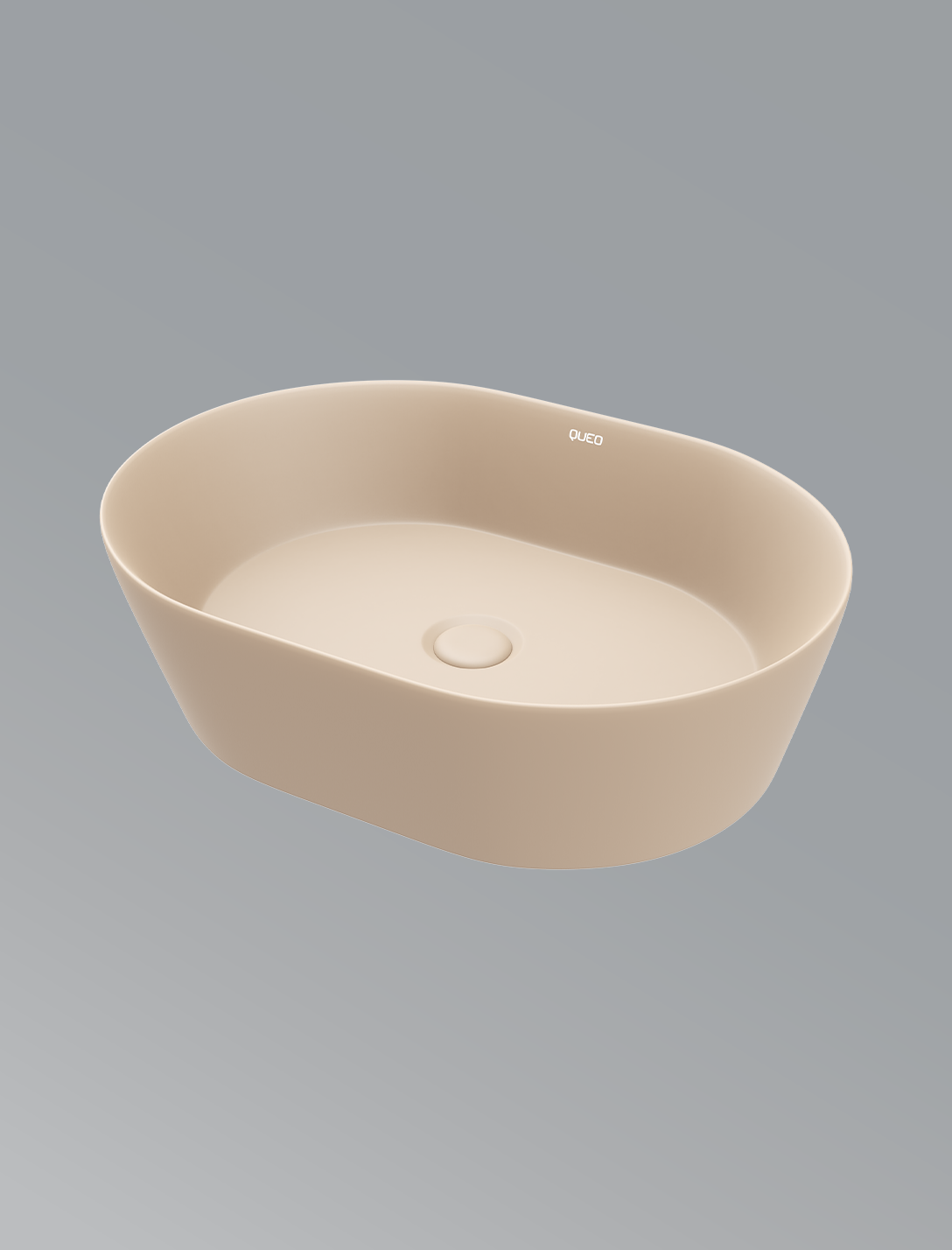 Spectra Otc Over The Counter Basin-Matte Almond