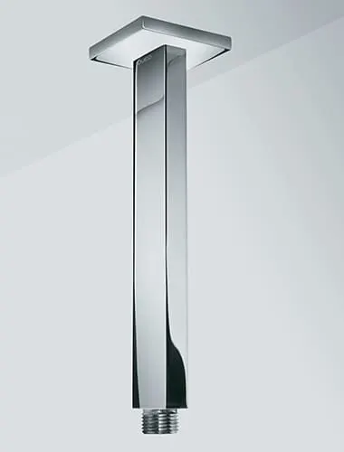 Square Shower Arm Ceiling 250mm Polished Chrome